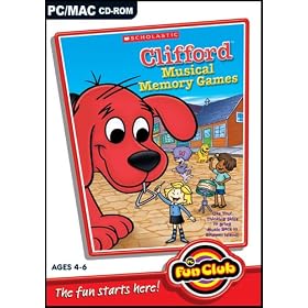 PC Fun Club: Clifford Musical Memory Games (PC/Mac)
