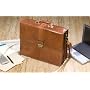 Leather Lawyer's Briefcase - Legal Brief
