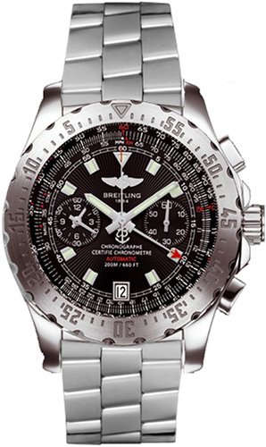 Breitling Professional Skyracer Stainless Steel Black Dial Mens Watch A2736223/B823