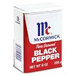 McCormick Pure Ground Black Pepper, 8-Ounce Units (Pack of 6)