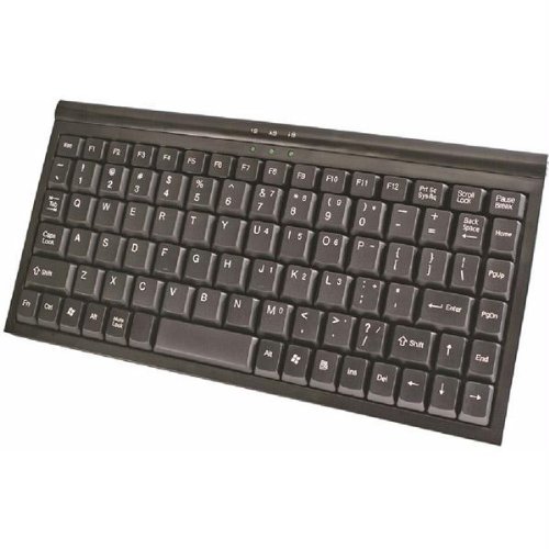 New Black 89-Key Mini USB Windows Keyboard by Gear Head