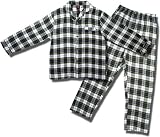 Men's Hanes Long-sleeve Coat-style Cotton Flannel Pajamas