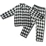 Men's Hanes Long-sleeve Coat-style Cotton Flannel Pajamas