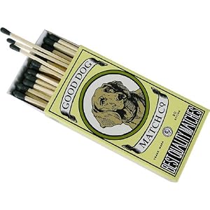Good Dog Designs Medium Matches, Pack of 3