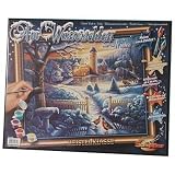 Eigenschaften Schipper 9130 395 / Schipper 9130 395 - Malen nach Zahlen Am Wasserschloß im Winter; 40x50cm