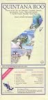 Quintana Roo State & Chetumal City Map by Ediciones Independencia