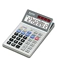 SHARP 経理仕様電卓 5年間保証 早打ち・アンサーチェック機能搭載 ナイスサイズタイプ 12桁 EL-N922-X
