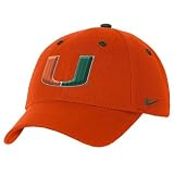 Nike - Nike Miami Hurricanes Orange Wool Classic III Hat