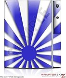 Sony PS3 Skin Rising Sun Japanese Blue