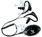 SPEEDO Aquabeat MP3 4Go schwarz Wasserdichter MP3-Player 4GB wasserdicht bis zu 3 Meter Tiefe