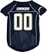 San Diego Chargers Pet Dog Football Jersey MEDIUM v3