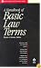 A Handbook of Basic Law Terms (Black's Law Dictionary Series)