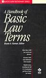 Books : A Handbook of Basic Law Terms (Black's Law Dictionary Series)