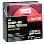 Imation 66-0000-2342-5 24x Neon Mini-CD-R 80mm 185MB/21Minutes