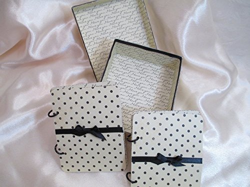 Wedding Vow Book Set with Matching Keepsake Box