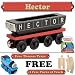 Hector from Thomas The Tank Engine Wooden Train Set - Free 2 Pieces of Track & Free Thomas the Tank Engine