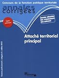 Livre Travail : Attaché territorial principal 2012 – Examen professionnel – Catégorie A