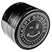 Happy Grinders 4 Piece Herb Grinder with Diamond Cut Teeth, (2.5 Inch)