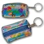 3D Lenticular Key Chain, Key Ring, Lipstick Case, Coin Purse, Changing Image Pattern , Rainbow Changing Butterflies, R-055-Globi