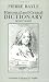 Books : Historical and Critical Dictionary: Selections