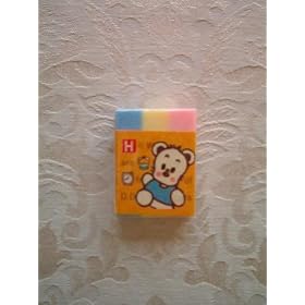 DD Bear Club Pencil Eraser