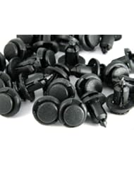Automotive Parts and Accessories: 10mm 40 Pcs / Pack Push-type Nylon Bumper Fender Flare Fastener Rivet Clips 91503-SZ3-003 For Honda Accord Civic CR-V CRX Del Sol Element Fit Insight Odyssey Pilot Prelude Ridgeline S2000 Acura CL Integra MDX RDX RL RSX TL TSX - PHgiveU