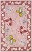 828 Area Rugs: Accents CCL77 Butterfly Rug: 4'X6' Rectangle