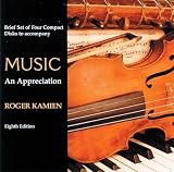 4 CD Brief set for use with Music: An Appreciation