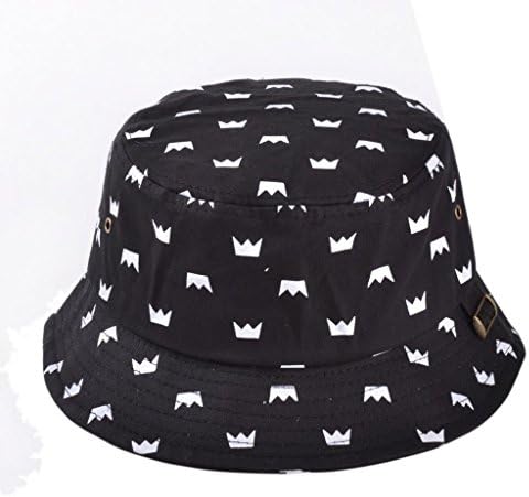 Yongjie Unisex Bucket Cap Black 57cm