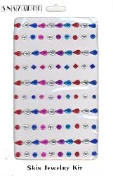 100 Assorted SNAZAROO Gems Snazaroo Gem Set