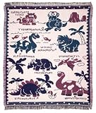 Baby Dinosaurs Toddler Afghan Throw Blanket 50