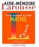 Aide-m�moire maths, tout le programme...