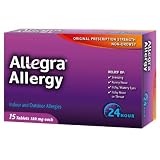 Allegra Adult 24 Hour Allergy Relief, 15-Count