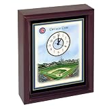 Chicago Cubs Wrigley Field Stadium Colorprint Desk Clock