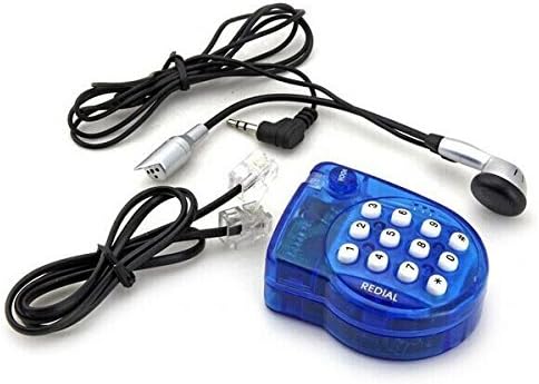 Blue Genius Super Mini Handsfree Home Telephone With Earphone by WDS Home Telephones