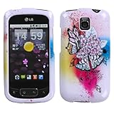 Butterfly Paradise Phone Protector Cover for LG P505 (Phoenix), LG Thrive