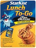Starkist Lunch To-Go Tuna Creations Zesty Lemon Pepper, 4.4-Ounce Pouches (Pack of 12)