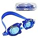 Ipow Kids Cute Dolphin Cartoon Seal Swim Goggle,Safety Pool Goggles,Best for Boys and Girls,Blue