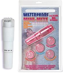 Hidden Flower Pink Mini-Mite Doc Johnson Rocket Pocket Vibrator Adult Sex Toy Kit for Women