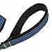 ITERY Dog Leash, Reflective Nylon Dog Training Leash with Padded Handle, Adjustable Length 3.4-5.8 Feet (Blue)