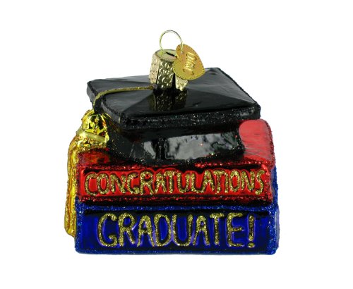 Old World Christmas Congrats Graduate Ornament Old World Christmas Congrats Graduate Ornament