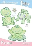 Anita Goodesign Embroidery Machine Designs Baby Frogs
