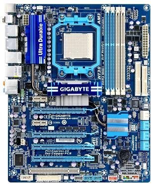 GIGABYTE マザーボード ATX Socket AM3 AMD 890FX + SB850 DDR3 PCI-E PCI S-ATA IDE FBB USB3.0 USB2.0 IEEE1394a GbE GA-890FXA-UD5 REV2