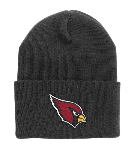 NFL Men's End Zone Cuffed Knit Hat - K010Z (Arizona Cardinals, One Size Fits All)