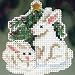 Winter Bunnies Mill Hill Beaded Counted Cross Stitch Kit MH183303