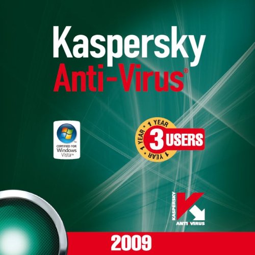 Kaspersky Anti-Virus 2009 OEM, 3-Desktop 1 year Subscription, 10 Pack (PC)