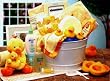 Bath Time Baby Gift Basket Medium, Medium, Yellow