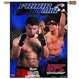 UFC Mixed Martial Arts Frank Mir 27-by-37 inch Vertical Flag