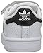 adidas Originals Superstar CF I Kids Shoe (Infant/Toddler),White/White/Black,9 M US Toddler
