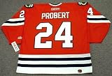 BOB PROBERT Chicago Blackhawks 1996 CCM Throwback Away NHL Hockey Jersey, LARGE